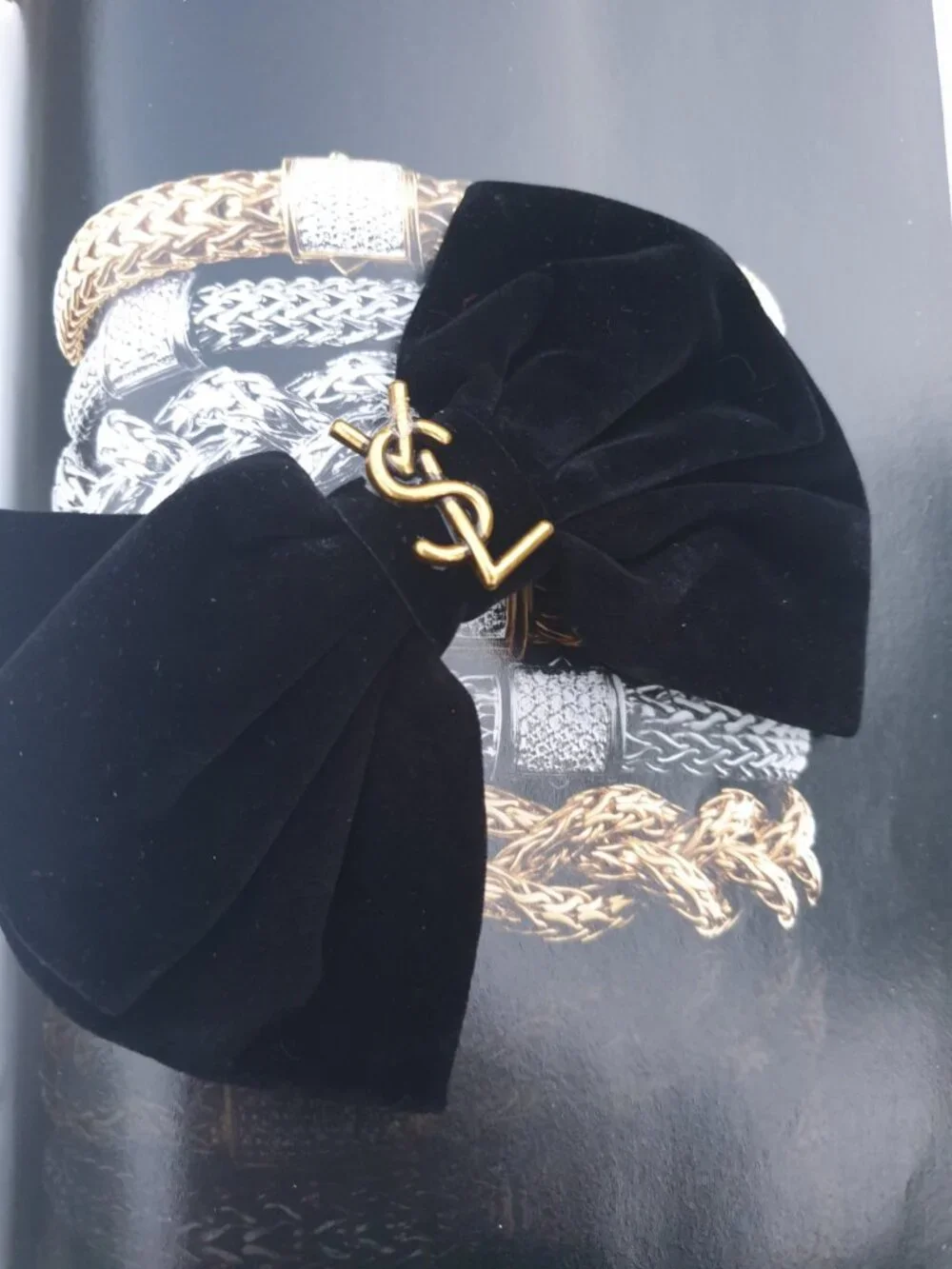 Women's Black Bow Hair Pin Clip Barrette Fashion Casual Formal Accessory Gift